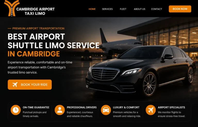 Best Airport Shuttle Limo Service in Cambridge